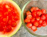 A picture of step 1 of Fruit salad "See you, Summer!".
