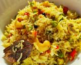 A picture of step 11 of Vegetable pulao.