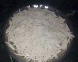 A picture of step 4 of Hate Kata Sevai Pitha.