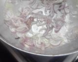 A picture of step 1 of Chicken pea pulao.