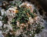 पुदिना मसाला मिनी खाकरा (Pudina masala mini khakhra recipe in marathi) रेसिपी स्टेप 1 फोटो