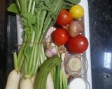 લીલી ડુંગળી સલાડ (Green onion Salad Recipe in Gujarati) રેસીપી સ્ટેપ1ફોટો