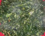 Foto langkah ke 4 dari resep Tumis Daun singkong extra Pedas.