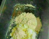 A picture of step 3 of Hung Curd ball.
