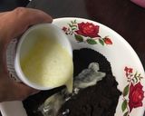 Hình bước làm 2 của món Bánh mousse Blackberries tuyết rơi kg dùng lò nướng