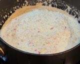 A picture of step 5 of Cacio E Pepe Ravioli in Lemon 🍋 Garlic 🧄 Cream Sauce with Roasted Sweet Peppers 🌶️ ( my Italian C.