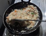 A picture of step 6 of Vegetable upma.