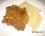 Foto del paso 6 de la receta: Fricasé de cerdo acompañado con yuca hervida