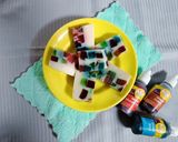 Foto langkah ke 8 dari resep Puding Mozaik.