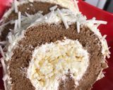 Foto langkah ke 7 dari resep Bolu gulung keju.