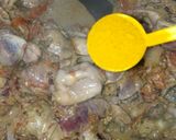 A picture of step 3 of Chicken Fry Masala Kaleji.