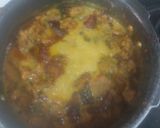 A picture of step 3 of Curry pakoda.