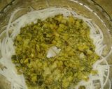 A picture of step 3 of Mooli ki bhujia.