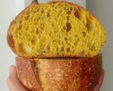 Foto langkah ke 18 dari resep Kunyit Jinten Hitam Sourdough Bread.