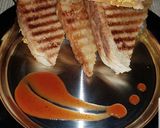 A picture of step 5 of Paneer grill sandwich.