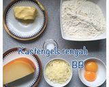 Foto langkah ke 1 dari resep Kastengels renyah dan gurih.