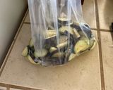 A picture of step 2 of Pickled eggplants (with miso and mustard).