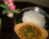 A picture of step 6 of ChanaMasala.