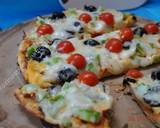 No Oven Pizza  پتیزا تابه ای recipe step 8 photo