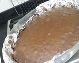 A picture of step 9 of Chocolate birthday cake.