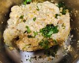 A picture of step 1 of Corn Sooji Cutlet.