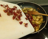 Foto del paso 3 de la receta: Tortilla de alcachofas y jamón serrano