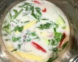 Gambar langkah 4 resipi 👩🍳Masak Lemak Aneka Sayur.
