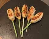 Foto langkah ke 5 dari resep Sate lilit tuna.