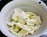 Hình bước làm 1 của món Bắp Cải Luộc