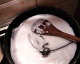Foto langkah ke 3 dari resep Bubur Oatmeal pandan.