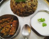 A picture of step 5 of Chana Khichdi.