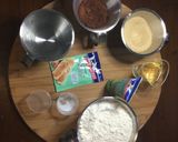 Foto del passaggio 1 della ricetta Biscotti "Mattoncini" al cacao con cuore morbido alle pere