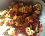A picture of step 4 of Gobhi ki sabji.