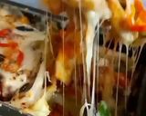 A picture of step 3 of Pizza fries 🍟 😋.