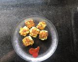 A picture of step 6 of Bread chicken bites.