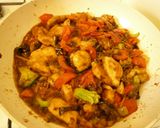 Kínai édes-savanyú csirke recept fázis 9 fotója