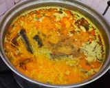 Foto langkah ke 3 dari resep Sayur lontong telur udang.