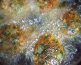 A picture of step 4 of Hara bhara (spinach) kabab.