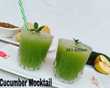 A picture of step 4 of Cucumber Mocktail.