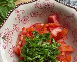 Hình bước làm 3 của món Bruschetta Bacon 🥓