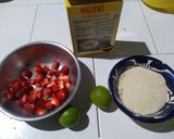Foto del paso 7 de la receta: Helado de nuez y vainilla con masa tulip y coulis de fresa