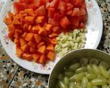 A picture of step 1 of Summer Fruit Salad.