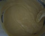 A picture of step 4 of Swiss roll ice cream cake#icecream fanatics.
