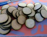 A picture of step 1 of Egg White and Zucchini Frittata.