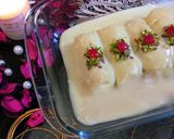 A picture of step 9 of Festive Ras malai Rolls.