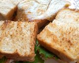 A picture of step 5 of 3 ingredient sandwich.
