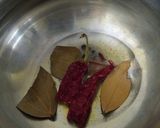 A picture of step 2 of Kadhi with lauki.