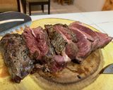 A picture of step 4 of Strip Loin with Pepper Steak Sauce.