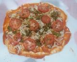 Foto del paso 1 de la receta Pizza de atún, cebolla, pimiento y tomate