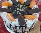 Foto langkah ke 10 dari resep Kue ulang tahun simple.